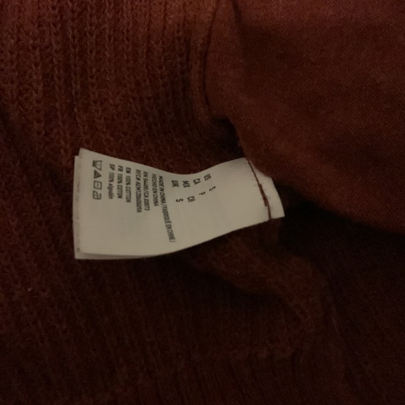 Orange/ Red AEO cardigan - Picture 4 of 6